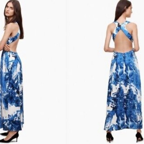 Aritzia Talula Peek A Boo maxi dress size S - Picture 8 of 9